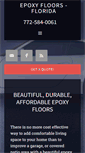 Mobile Screenshot of epoxyfloorsverobeach.com
